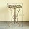 Vintage Metal Scrollwork Side Table