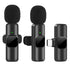 Wireless Lavalier Microphone for iPhone Android Live Recording