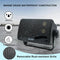3-Way Waterproof Wall Mount Speakers in Black, 200W Peak, Pair, ABS Set
