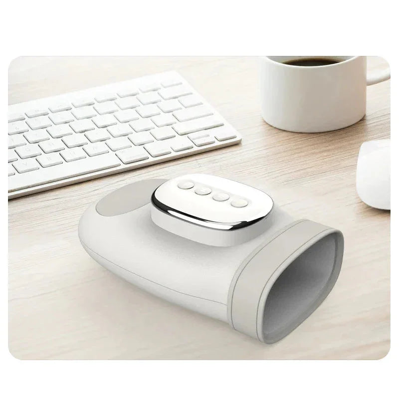 Electric Hand Massager with Airbag Compression Grey