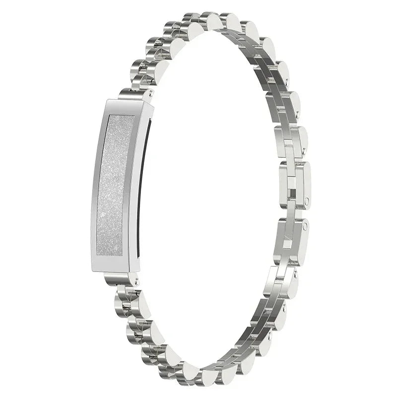 No-Screen Smart Watch Silver