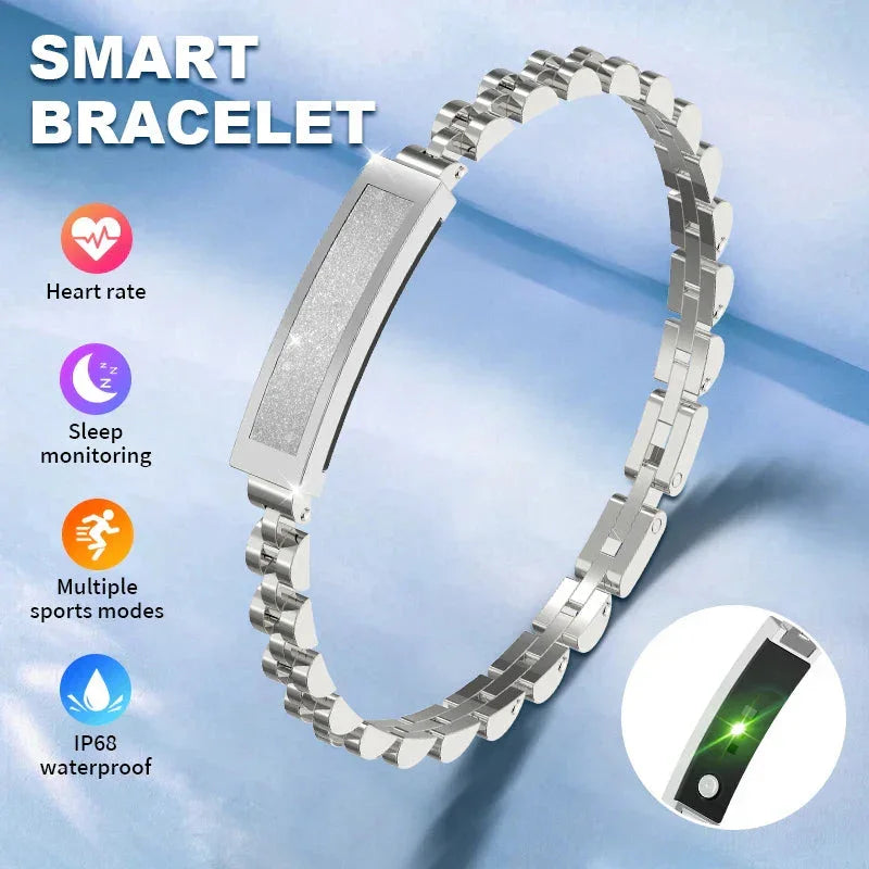 No-Screen Smart Watch Silver