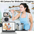 Digital Camera with 3.0 Flip Screen White