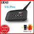 1200M Bluetooth Motorcycle Helmet Intercom Headset