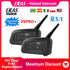1200M Bluetooth Motorcycle Helmet Intercom Headset