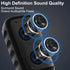 Large Wireless Bluetooth Speaker with Deep Bass and TWS Pairing, 15hrs