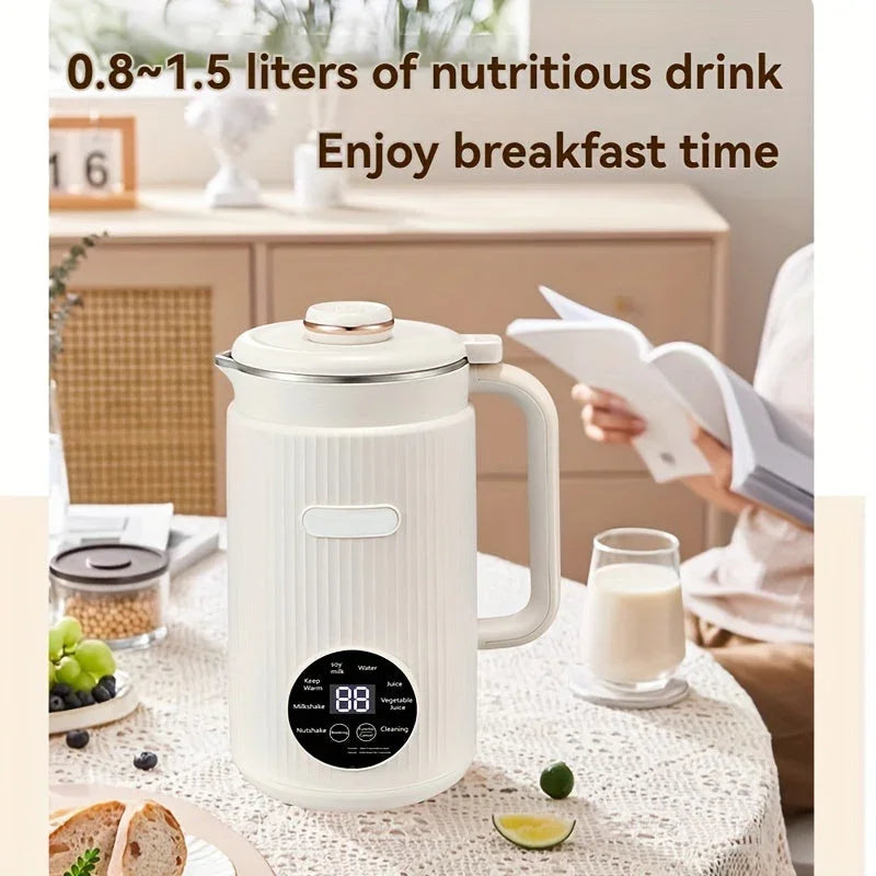 Mini Soy Milk Maker 800ml with 9 Functions