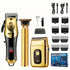 Golden Hair Clipper Razor Trimmer Set for Men