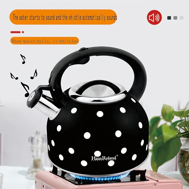 Whistling Tea Kettle Stainless Steel Stovetop (2.5L)