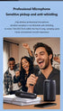 Wireless Speaker with Dual Karaoke Microphones