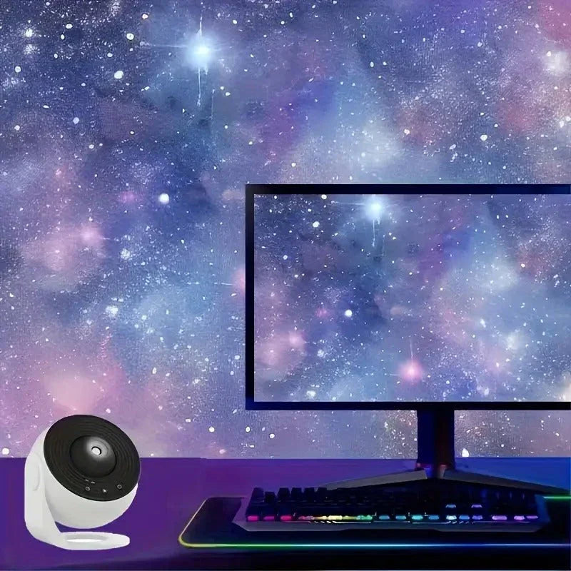 Galaxy Star Projector with 13 Discs USB
