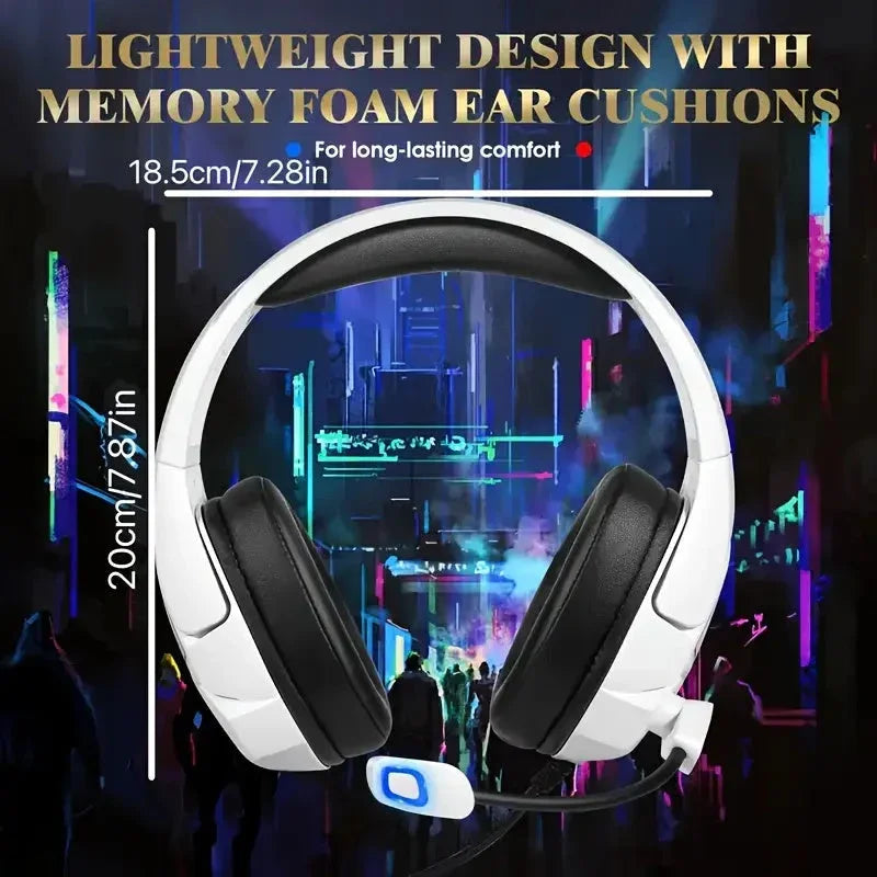 Stereo Gaming Headset for PS4 PS5 Xbox RGB 7.1