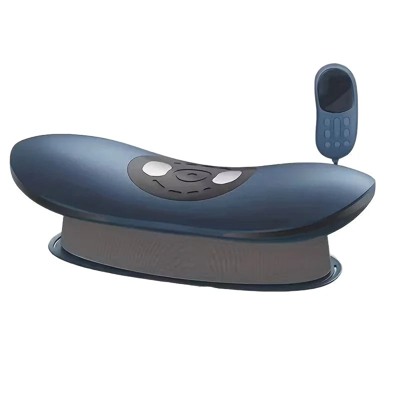 Electric Lumbar Massager with Heat & Vibration