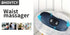 Electric Lumbar Massager with Heat & Vibration