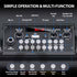 20W Portable Karaoke Speaker with Dual Wireless Mics, ABS, Type-C Charge