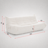 TANGO 3 Seater LOUNGE CHAIR