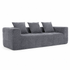 Monda 3 Seater Compressed Sofa