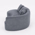 Arco 3 Seater Compressed Sofa Ribbed Fabric 30D Foam Dark Grey