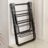 2-Tier Foldable Clothes Drying Rack  for Balcony Bay Window-White