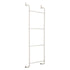 Over The Door Towel Rack Metal Behind Door Hanger for Bathroom Bedroom-White