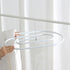 Elliptical Spiral Drying Rack for Quilt -White