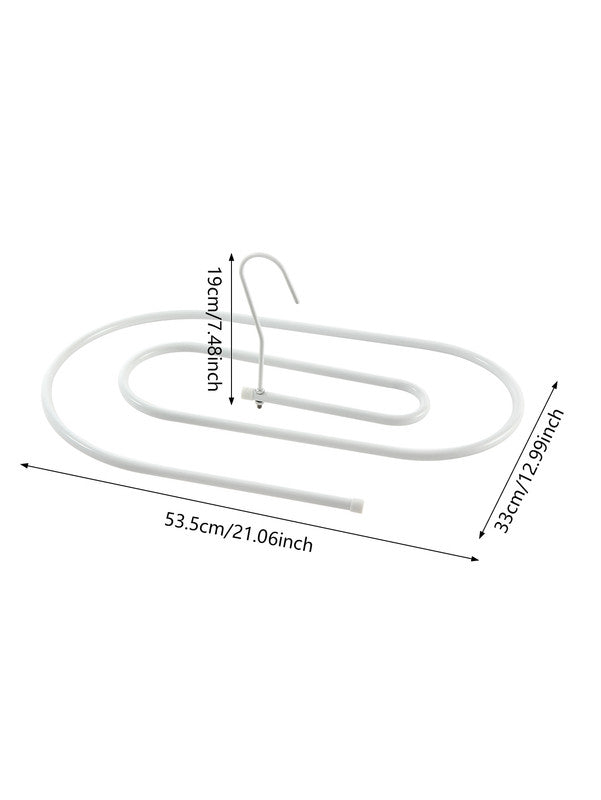 Elliptical Spiral Drying Rack for Quilt -White
