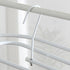 Elliptical Spiral Drying Rack for Quilt -White