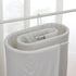 Elliptical Spiral Drying Rack for Quilt -White