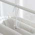 Elliptical Spiral Drying Rack for Quilt -White