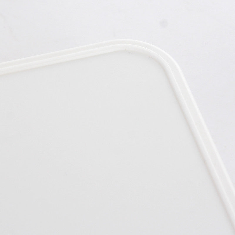 Desktop Tissue Box Height-Adjustable Storage Box for Home Living Room And Dining Room-White