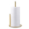 Stainless Steel Double Pole Paper Towel Holder-Gold
