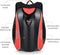 Motorcycle Backpack Waterproof Carbon Fiber-Red