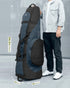 OutdoorMaster Padded Golf Club Travel Bag with Wheels, 900D Heavy Duty Oxford Waterproof -Alligators-Blue