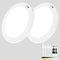 2 Pack Magnetic Wireless Ceiling Light, Rechargeable Battery Operated Ceiling Light wiht Remote, Ultra-Thin Motion Sensor Shower Lamp for Bathroom Closet Porch