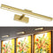 Wireless Picture Lights for Wall, Battery Operated Wall Light for Painting Rechargeable CCT Rotatable Art Gallery Light with Remote Dimmable Timer for Artwork Frame Display Dartboard (Gold, 16inch)