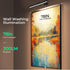 Wireless Picture Lights for Wall, Battery Operated Wall Light for Painting Rechargeable CCT Rotatable Art Gallery Light with Remote Dimmable Timer for Artwork Frame Display Dartboard (Black, 24inch)