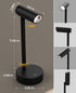 Picture Light for Wall, Battery Operated Art Light for Paintings CCT Dimmable Recharging Gallery Battery Wall Light with Remote Control for Living Room Gallery Dartboard Art Bathroom 2PCS