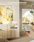 Picture Light for Wall, Battery Operated Art Light for Paintings CCT Dimmable Spotlight for Wall Art Wall Light with Remote Control for Living Room Gallery Dartboard Bathroom Light Gold