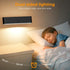 Battery Operated Wall Sconce Set of 2 Wireless Wall Lamp with Remote Control & Touch Control Rechargeable LED Wall Lights 3 Color Temperatures 360° Rotatable for Bedroom Living Room Black