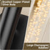 Black Battery Operated Wall Sconce Set of 2, Rechargeable Wireless Wall Lights with Remote and Touch, 360° Rotatable Sconces Wall Decor for Bedroom Living Room (31.49 Inch, 2-Pack)