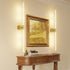Gold Battery Operated Wall Sconce Set of 2, Rechargeable Wireless Wall Lights with Remote and Touch, 360° Rotatable Sconces Wall Decor for Bedroom Living Room (31.49 Inch, 2-Pack)