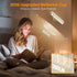 Magnetic Wireless Battery Operated Wall Sconce, Rechargeable Remote Control & Touch Control Wall Sconces Set of Two, 3-Color Temperatures LED Wall Lights, 360° Rotatable (Beech, 2-Pack)