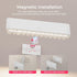 Wireless Vanity Lights for Mirror Set of 2-4000mAh Rechargeable Stick On Makeup Light with CCT Modes & Dimmable Brightness, Cordless Light for Mirror, Vanity, Bathroom, Renter Friendly