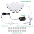 Hollywood Mirror Lights Makeup Vanity Lights, LED Vanity Mirror Lights Kit for Dressing Table, Dimmable and Adapter Plug in, Mirror Not Included (16 Bulbs Natural White)