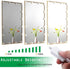 Hollywood Mirror Lights Makeup Vanity Lights, LED Vanity Mirror Lights Kit for Dressing Table, Dimmable and Adapter Plug in, Mirror Not Included (16 Bulbs Natural White)