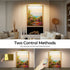 Picture Lights for Wall, Battery Operated Picture Light 16in Gallery Light for Paintings CCT Dimmable Gold
