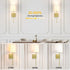 Battery Operated Wall Sconce, 5000mAh Rechargeable Dimmable RGB Wall Sconce Set of 2 with Remote, 3 Color Temperature Indoor Battery Powered Wall Lamp Light for Bedroom Living Room