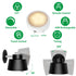 AIBOO Art Display Light, Picture Light Rechargeable Black, Color Changing & Dimmable with Remote LED Rotatable Wall Light for Pictures, Paintings, Portraits, Artworks
