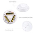 6 LED Light Set with Remote - Cool White for Cabinets & Displays