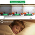 Led Under Cupboard Kitchen Lights, Dimmable Bar Cupboard Lights with Remote Control for Wardrobe,Cupboards, Closets, Display Cabinets（Natural White,2 Pack）